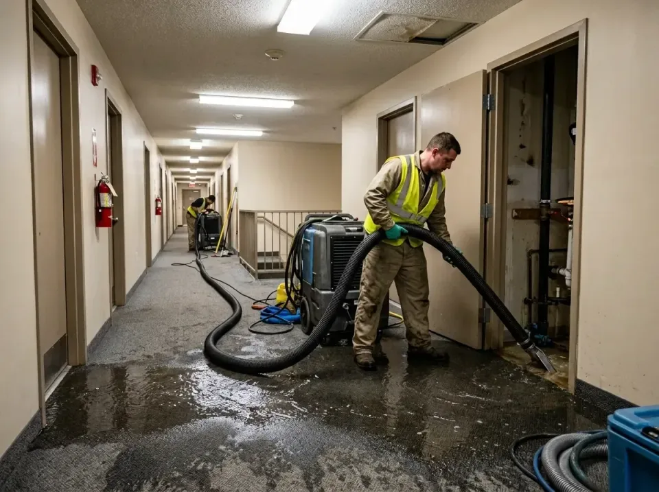 multi-unit-apartment-hallway-f-005 — frequently asked questions, Emergency Burst Pipe Water Extraction & Removal in Pauls Va…